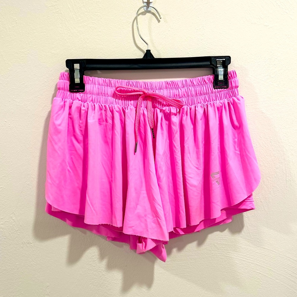 Hot Pink Butterfly Shorts